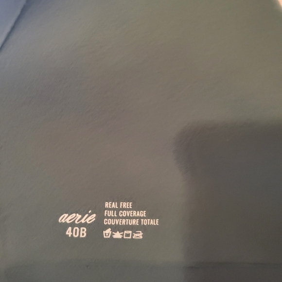 Aerie Real Free Full Coverage Teal Bra, NWT, 40B - Picture 7 of 7